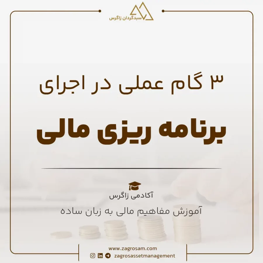 برنامه ریزی مالی شخصی و نحوه انجام آن سبدگردان زاگرس